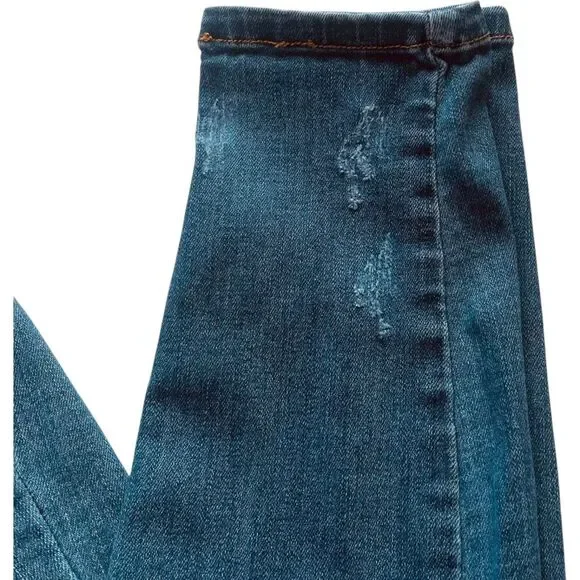Judy Blue Skinny Fit Distressed Ankle Skinny Jeans - Picture 3 of 13